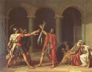 Jacques-Louis  David The Oath of the Horatii (mk05) china oil painting reproduction